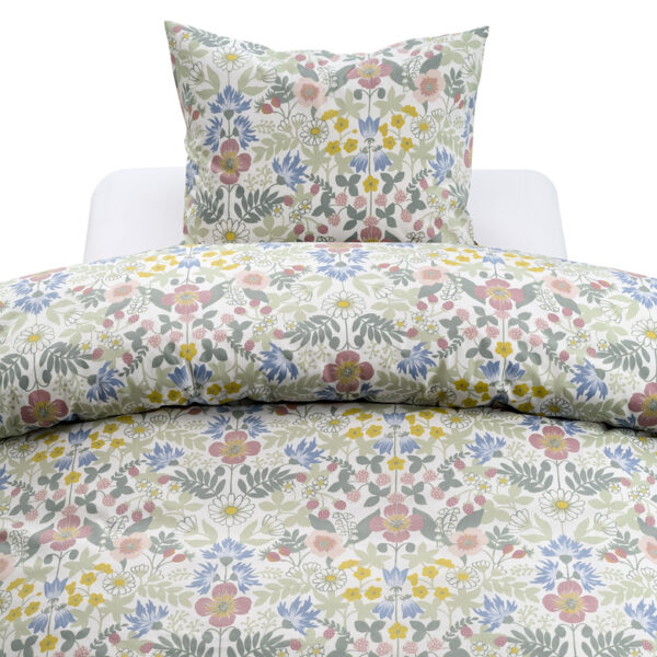 2-Dels Bäddset "Sommarblommor"